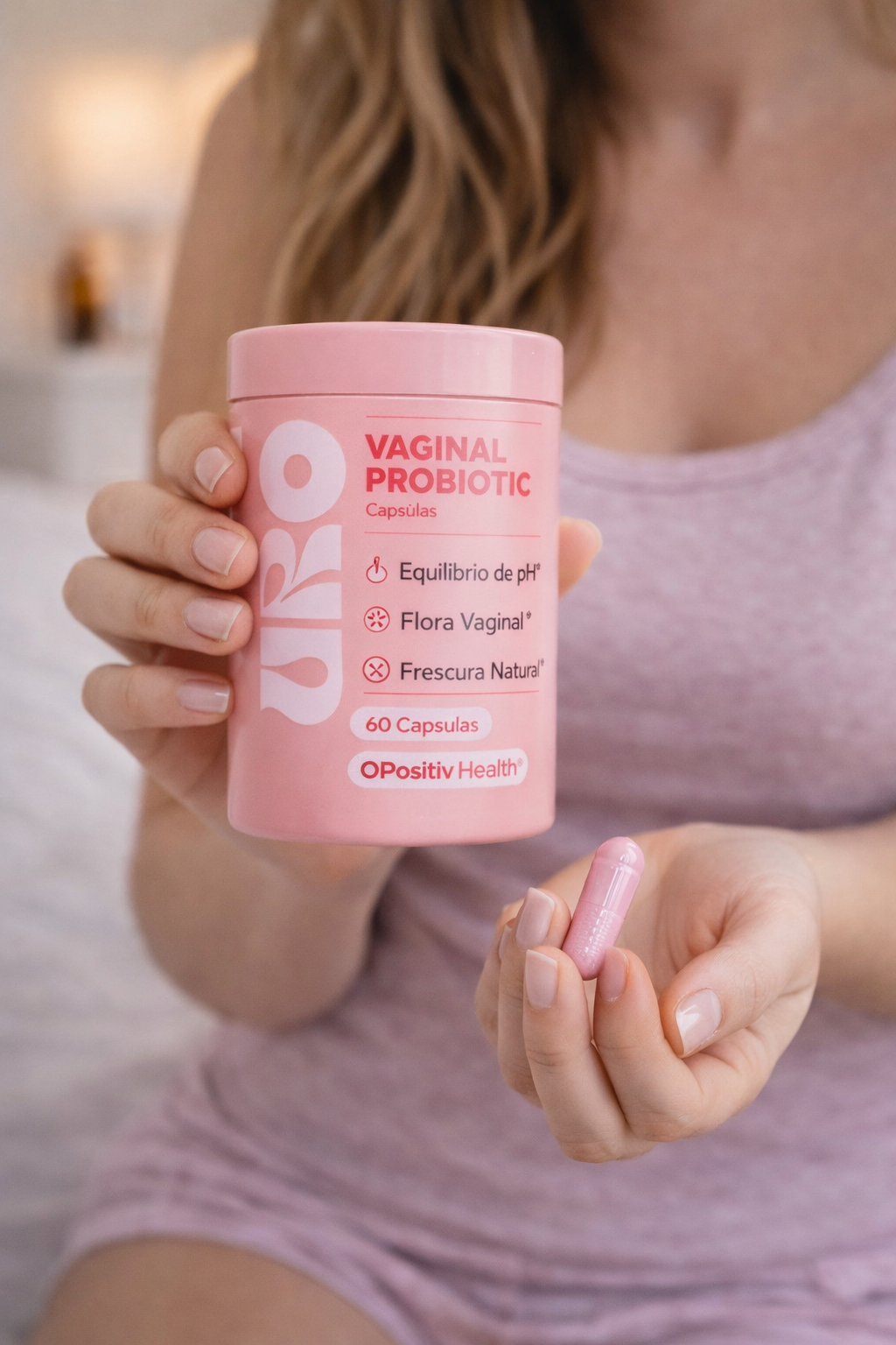 Probióticos vaginales para el cuidado íntimo femenino